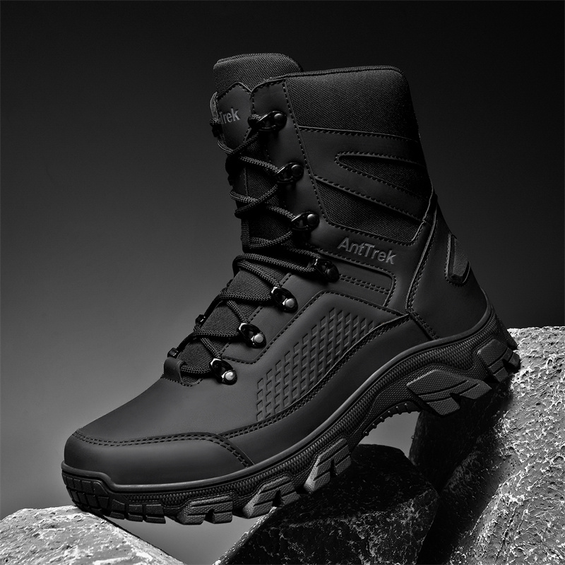 2025 New Tactical Boots Men Bo - Guipure Lace Panel review and price