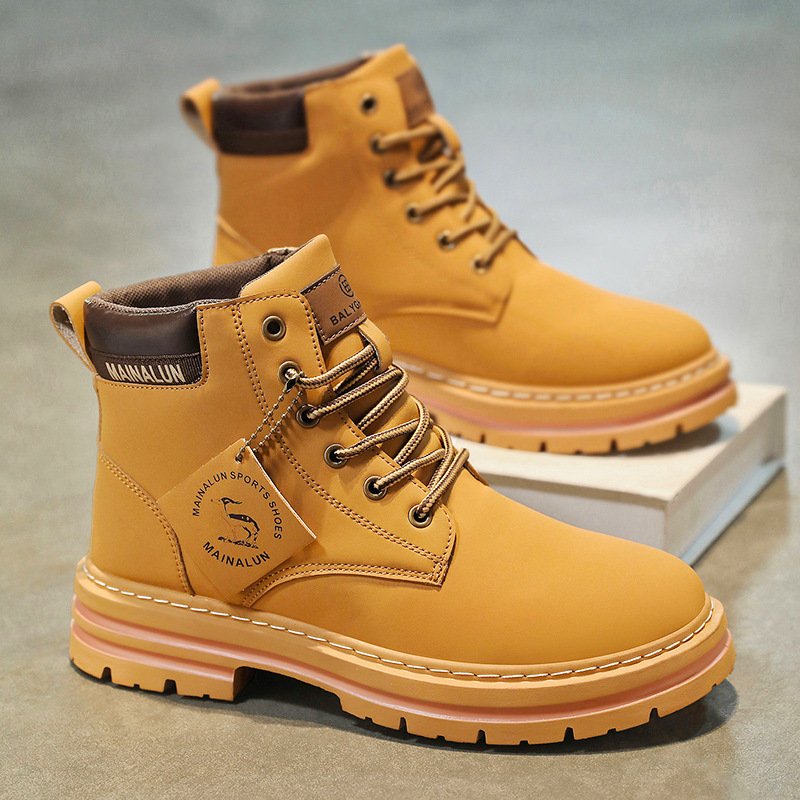 Classic Men High Top Boots Hig - Guipure Lace Panel review and price