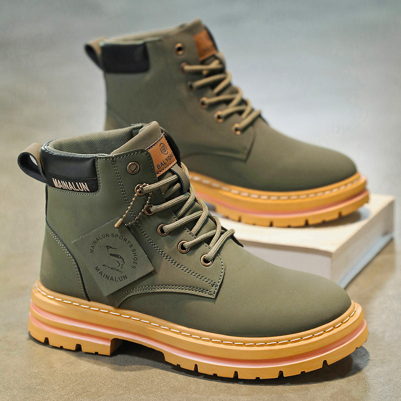 Classic Men High Top Boots Hig - Guipure Lace Panel review and price