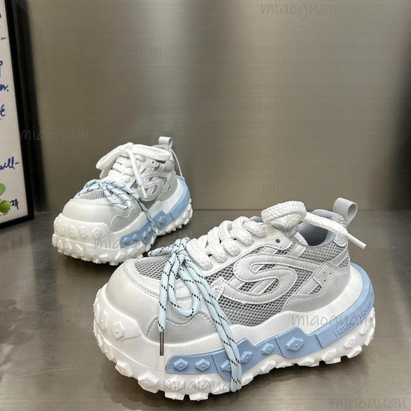 Women's Chunky Platform Dad Sn - Guipure Lace Panel review and price