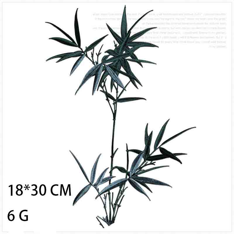 1 Piece Chinese Bamboo Iron on - Applique Patch Flower review and price