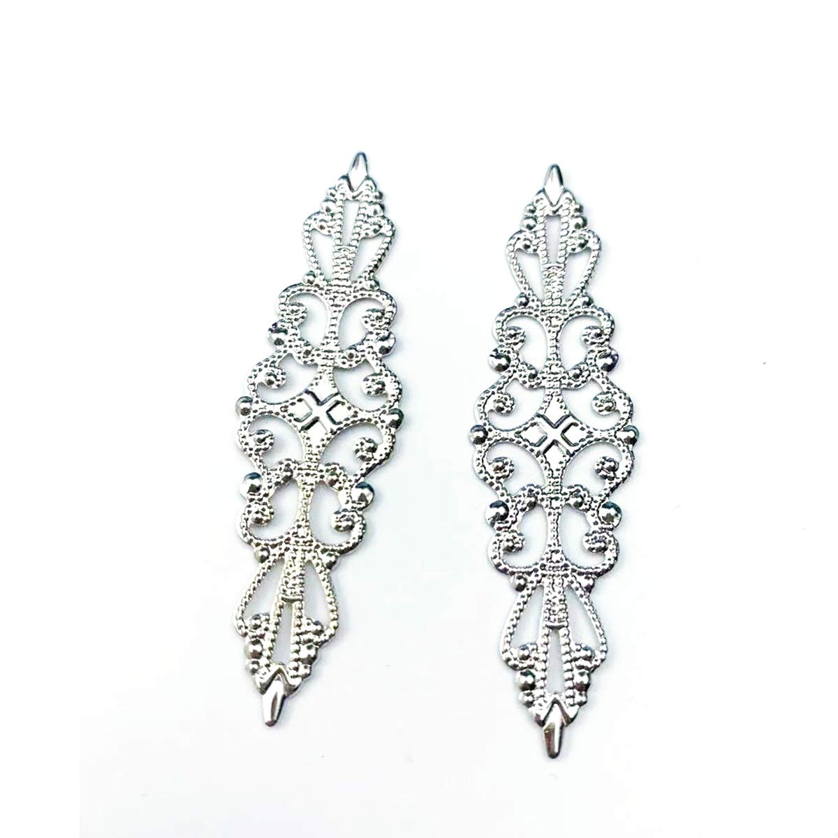200PCS Hollow Rhombus Charm Fi - Embellishment Crafts review and price