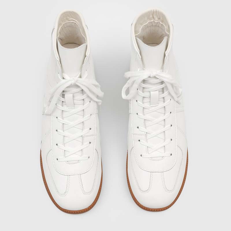 Men Classic Spliced High Top C - Guipure Lace Panel review and price