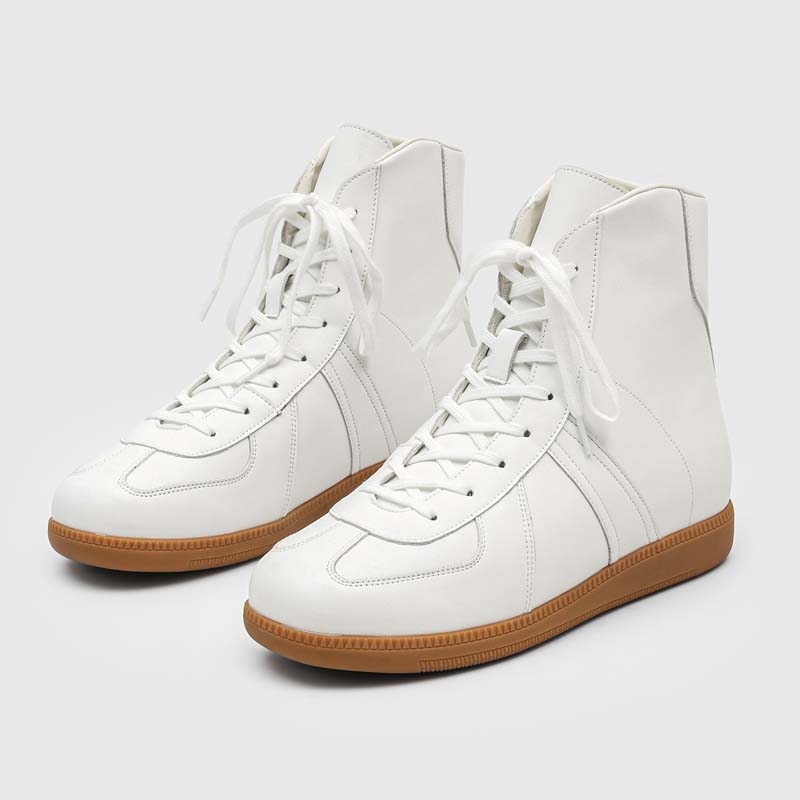 Men Classic Spliced High Top C - Guipure Lace Panel review and price