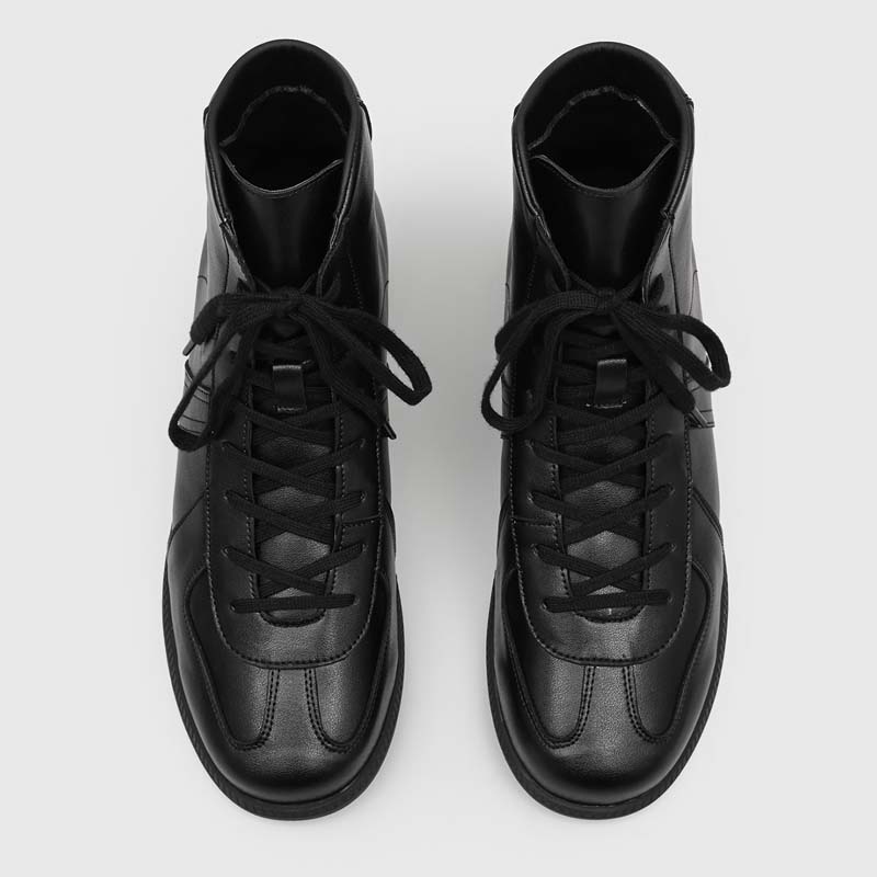Men Classic Spliced High Top C - Guipure Lace Panel review and price
