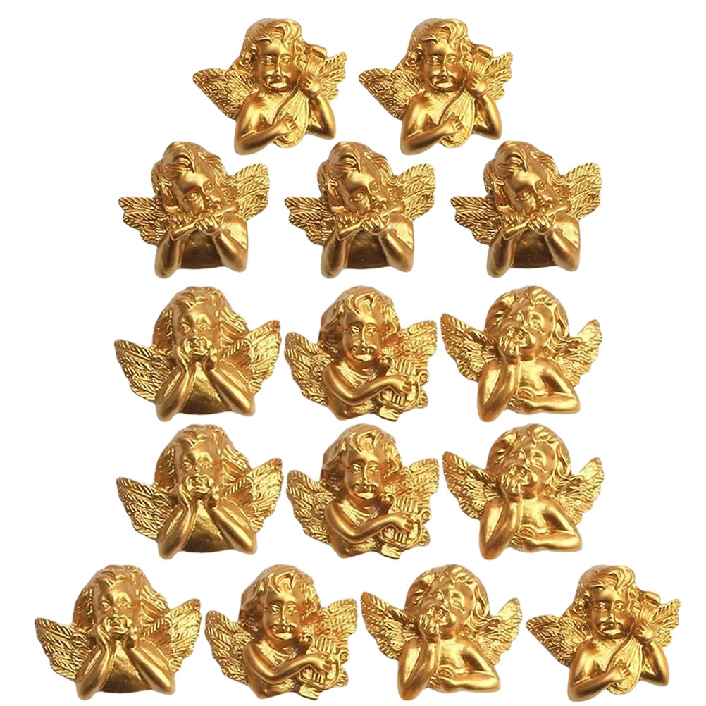 15pcs Resin Angel Accessories  - Embellishment Crafts review and price
