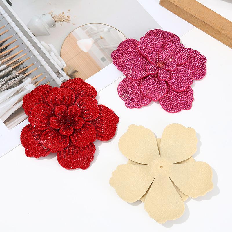 1pc Three-dimensional Camellia - Sew On Rhinestone review and price