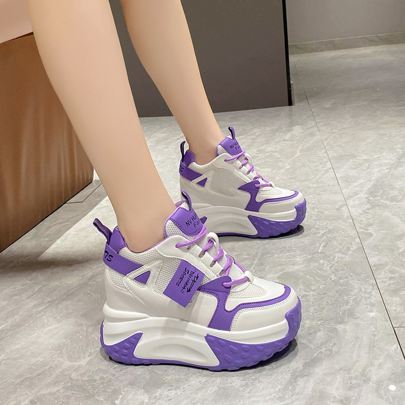 9.5CM Women High Platform Snea - Guipure Lace Panel review and price