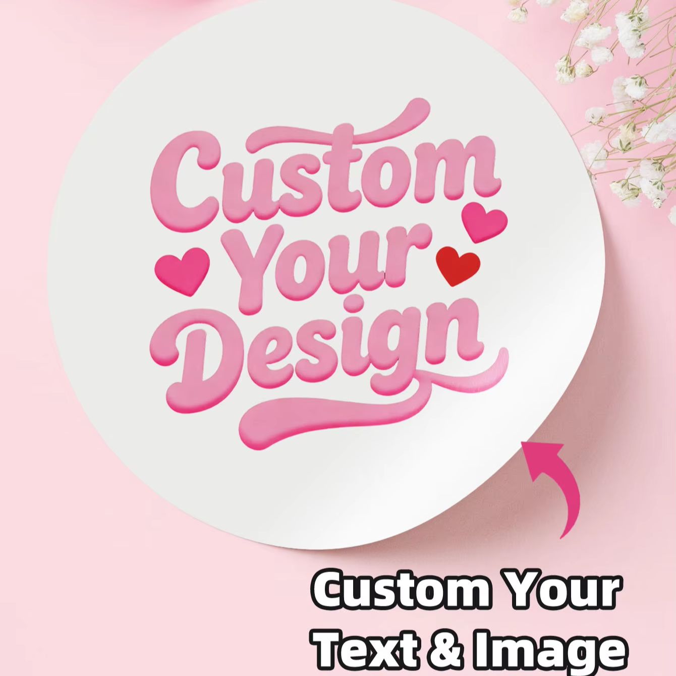 1‑120Pcs Custom Round Stickers - Embellishments For Scrapbooking review and price