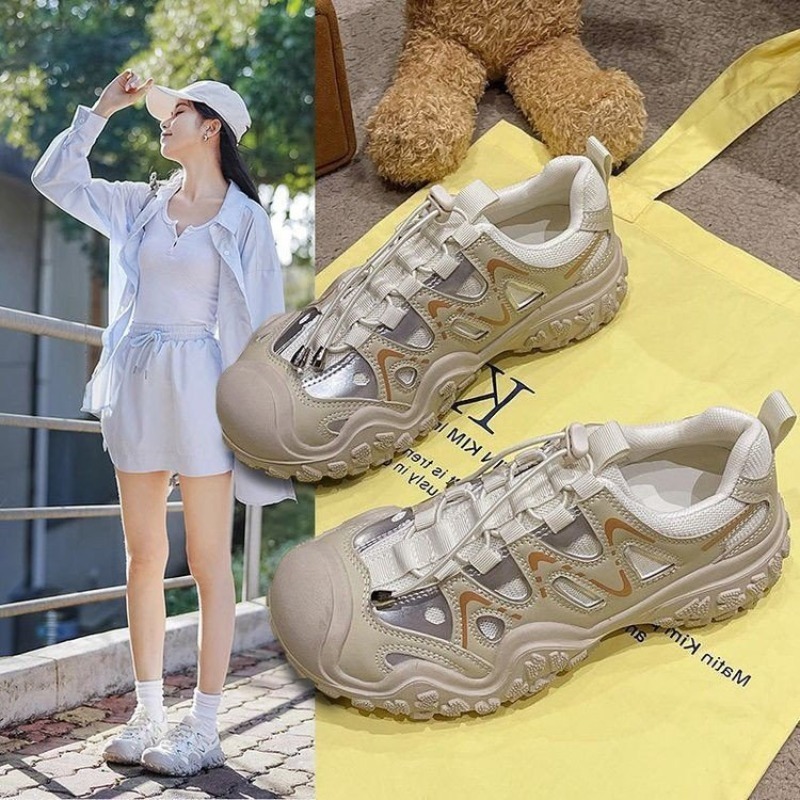 Ladies Outdoor Trekking Sneake - Guipure Lace Panel review and price