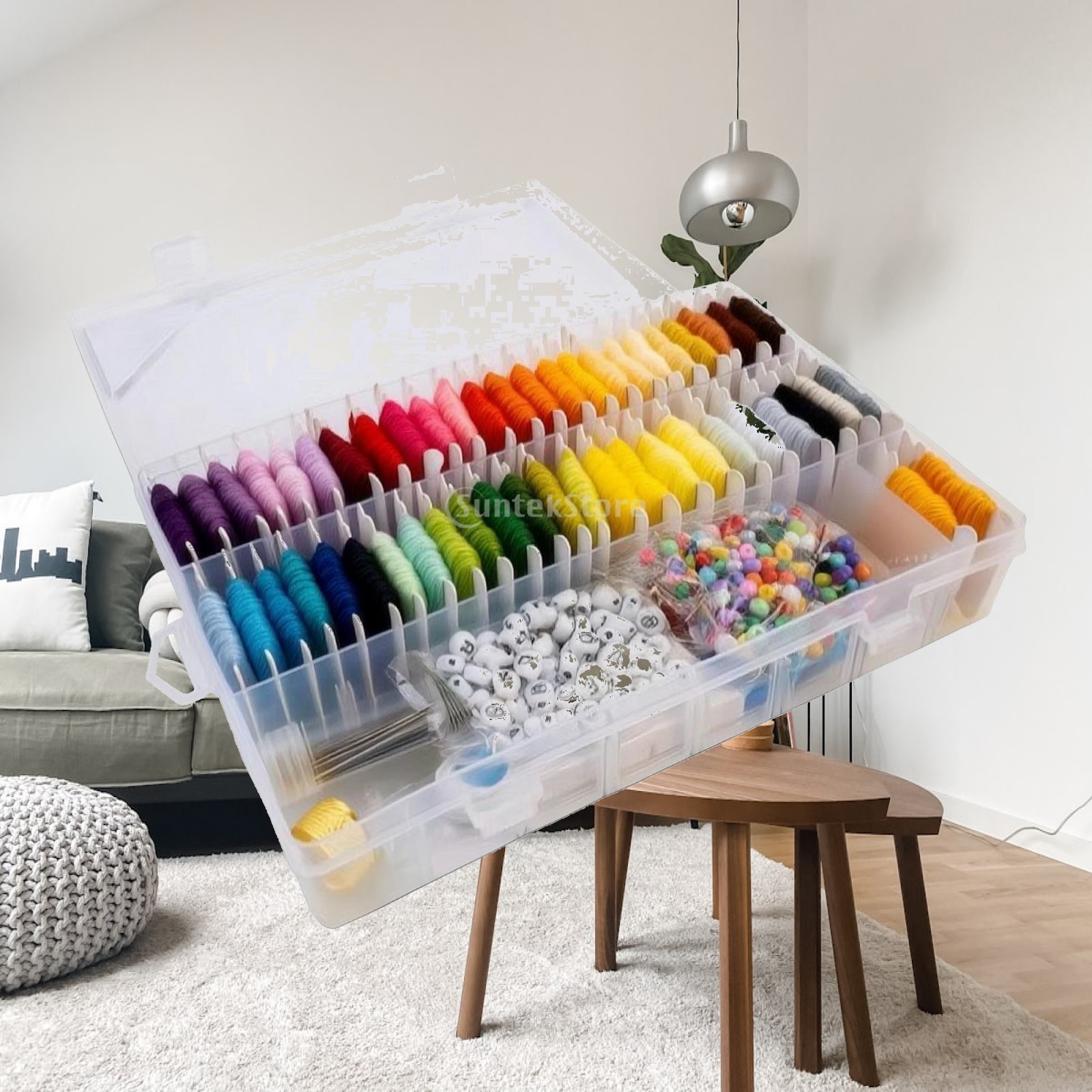 Embroidery Floss Kit with Orga - Embroidery Craft review and price